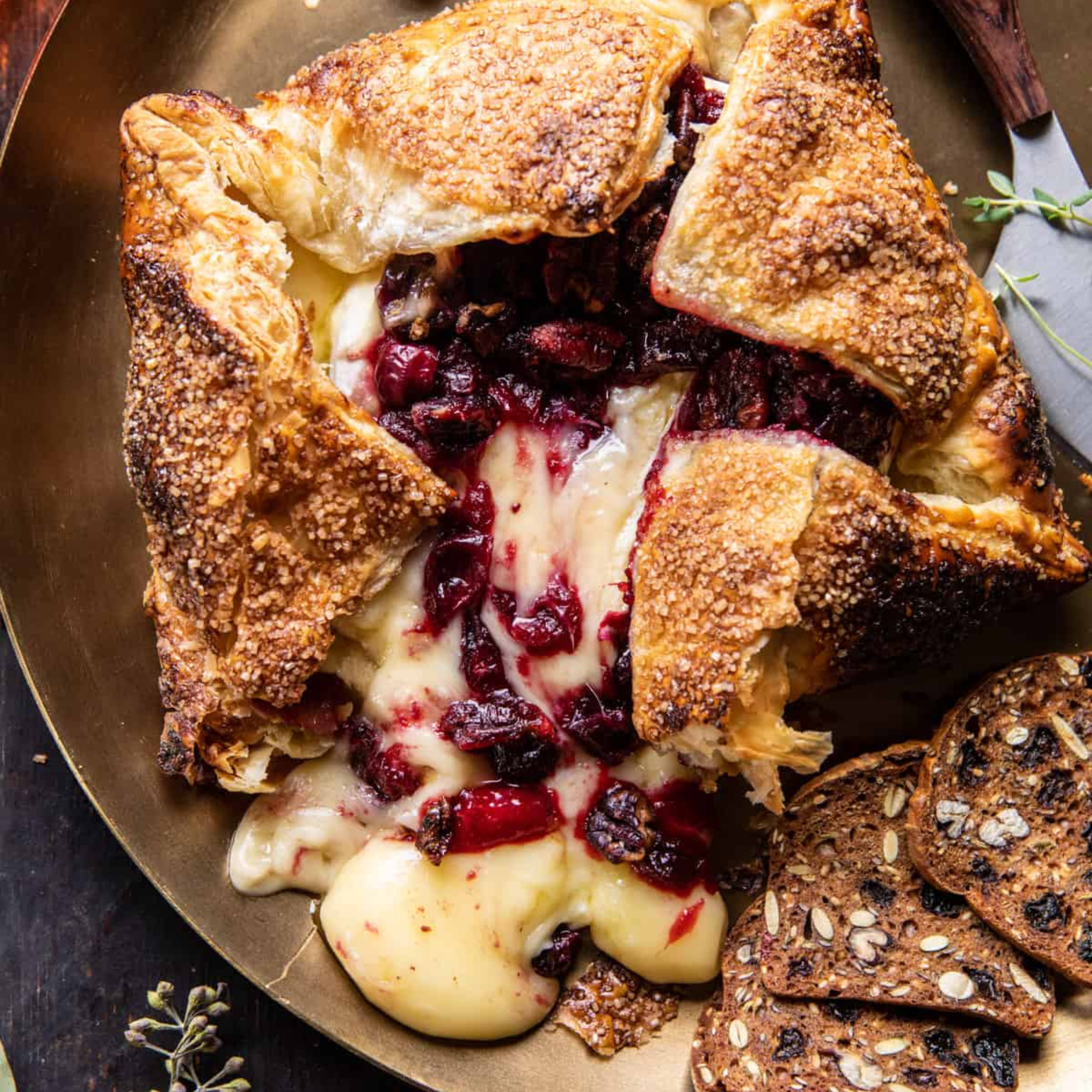 The Essential Guide to Baked Cranberry Brie Pastry with Pecans and Honey